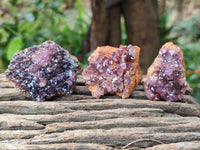 Natural Amethystos Amethyst Clusters x 35 From Kwaggafontein, South Africa