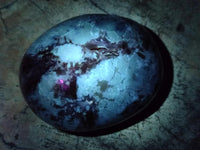 Polished Dendritic Opal Palm Stones x 12 From Moralambo, Madagascar