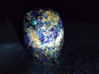 Polished Emerald Mica 'Mutokolite' Standing Free Forms x 4 From Mutoko, Zimbabwe