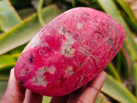 Polished Rhodonite Free Forms x 5 From Rhusinga, Zimbabwe
