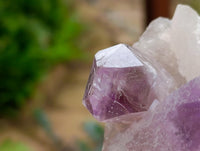 Natural Jacaranda Amethyst Crystal Clusters x 2 From Mumbwa, Zambia