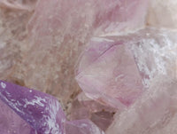 Natural Jacaranda Amethyst Crystal Clusters x 2 From Mumbwa, Zambia