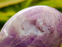 Polished Chevron Amethyst Galets x 20 From Madagascar