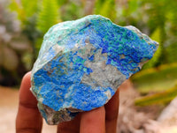 Natural Azurite and Malachite in Dolomite Specimens x 24 From Kaokoveld, Namibia