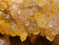 Natural XL Golden Limonite Quartz Cluster x 1 From Solwezi Zambia