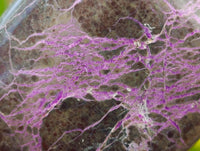 Polished Stichtite Standing Free Forms x 6 From Barberton, South Africa