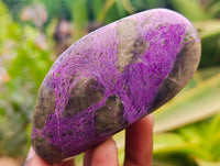 Polished Stichtite Standing Free Forms x 6 From Barberton, South Africa