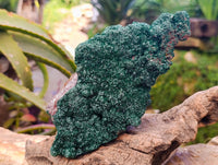 Natural Crystalline Malachite Specimens x 3 From Tenke Fungurume, Congo