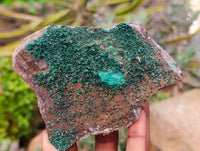 Natural Crystalline Malachite Specimens x 3 From Tenke Fungurume, Congo