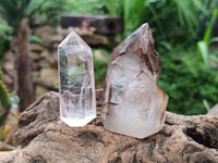 Polished Quartz Crystals With Inclusions x 6 From Madagascar