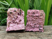 Natural Salrose Cobaltion Dolomite Specimens x 4 From Kakanda, Congo