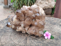 Natural Clear Smokey Citrine Quartz Cluster x 1 From Luena, Congo