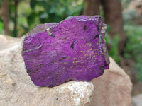 Natural Metallic Purpurite Specimens x 12 From Erongo, Namibia