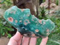 Polished On One Side Mtorolite Plates x 3 From Mutorashanga, Zimbabwe