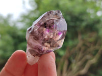 Natural Window Amethyst Crystals x 12 From Chiredzi, Zimbabwe