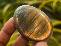 Polished Labradorite Galets x 22 From Tulear, Madagascar