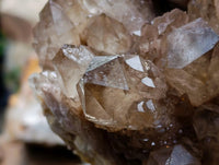 Natural Cascading Smokey Citrine Quartz Cluster x 1 From Luena , Congo