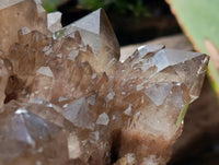 Natural Cascading Smokey Citrine Quartz Cluster x 1 From Luena , Congo