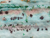 Natural Drusy Coated Chrysocolla On Dolomite Specimens x 4 From Lupoto Mine, Congo