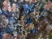 Polished Blue Speck Iolite Water Sapphire Standing Free Forms x 2 From Ambatofinandrahana, Madagascar