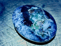 Polished Dendritic Opal Palm Stones x 12 From Moralambo, Madagascar