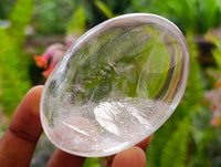 Polished Clear Quartz Galets x 12 From Madagascar