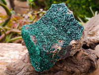 Natural Crystalline Malachite Specimens x 2 From Tenke Fungurume, Congo