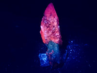 Natural Drusy Quartz Coated Spearhead Calcite Specimens x 12 From Albert's Mountain, Lesotho