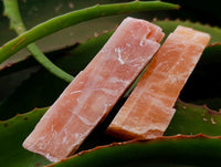 Natural Sunset Orange Calcite Specimens x 24 From Spitzkop, Namibia
