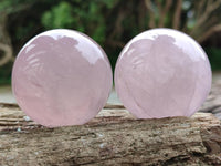 Polished Gemmy Star Rose Quartz Spheres x 6 From Madagascar