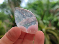 Polished Gemmy Rose Quartz Oval Free Forms x 35 From Madagascar