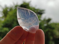 Polished Gemmy Rose Quartz Oval Free Forms x 35 From Madagascar