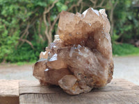Natural Cascading Smokey Citrine Quartz Clusters x 1 From Luena, Congo
