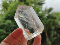 Polished Clear Quartz Crystals x 6 From Madagascar