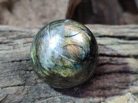 Polished Small Labradorite Spheres x 6 From Tulear, Madagascar