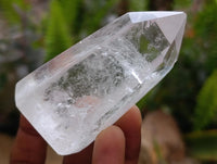 Polished Clear Quartz Crystals x 6 From Madagascar