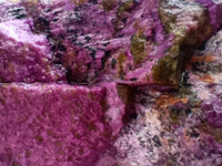 Natural Stichtite Cobbed Specimens x 6 From Barberton, South Africa