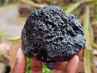Natural Schorl Black Tourmaline Specimens x 2 From Erongo, Namibia
