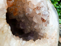 Polished XXL Agate Crystalline Centred Geode x 1 From Madagascar