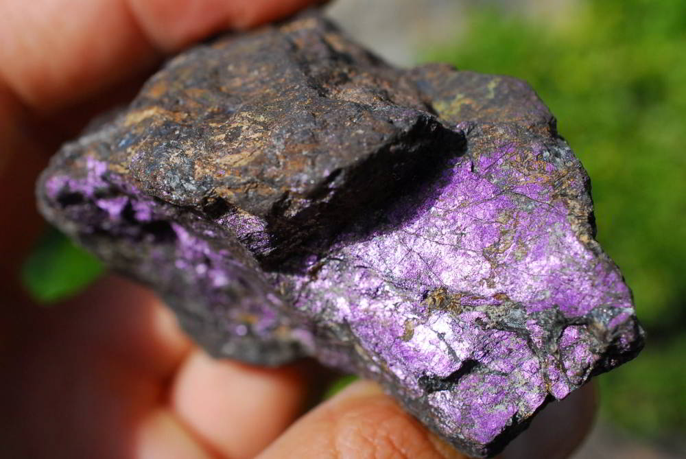 Natural Purpurite Cobbed Specimens x 6 From Zambia - TopRock