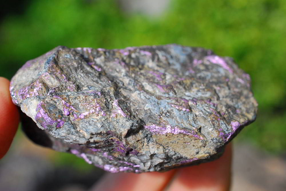 Natural Purpurite Cobbed Specimens x 6 From Zambia - TopRock