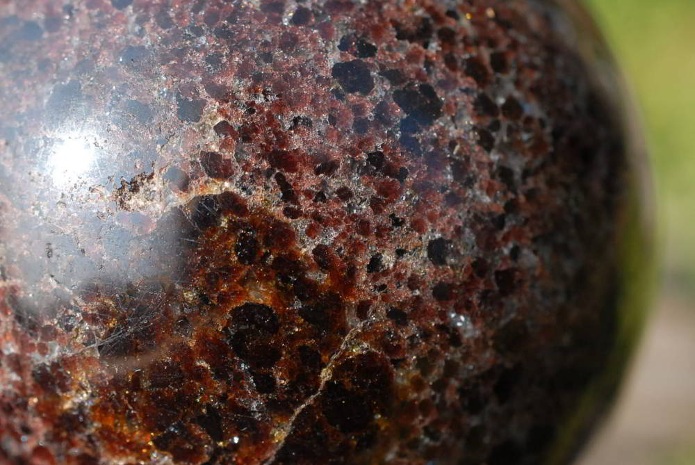 Polished Garnet Spheres x 2 From Madagascar - TopRock