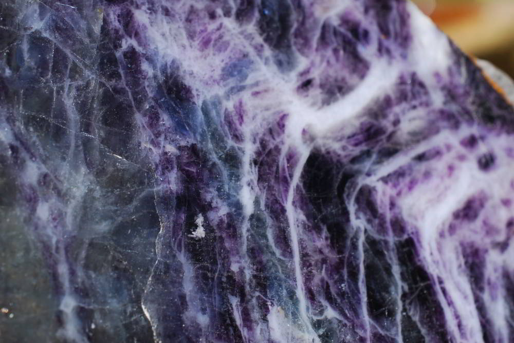 Polished Watermelon Fluorite Slices x 2 From Vis, Namibia - TopRock