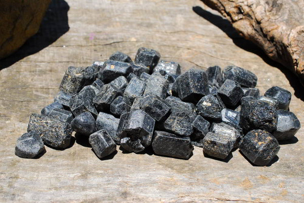 Natural Terminated Black Tourmaline Crystals x Lot x 1 From Zimbabwe - TopRock