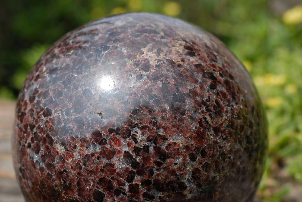 Polished Garnet Sphere x 1 From Madagascar - TopRock