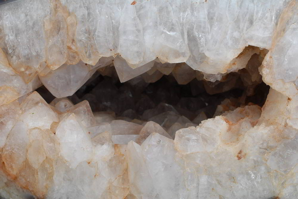 Natural Monster Crystal Centred Agate Geode With Polished Face x 1 From Maintirano, Madagascar - TopRock