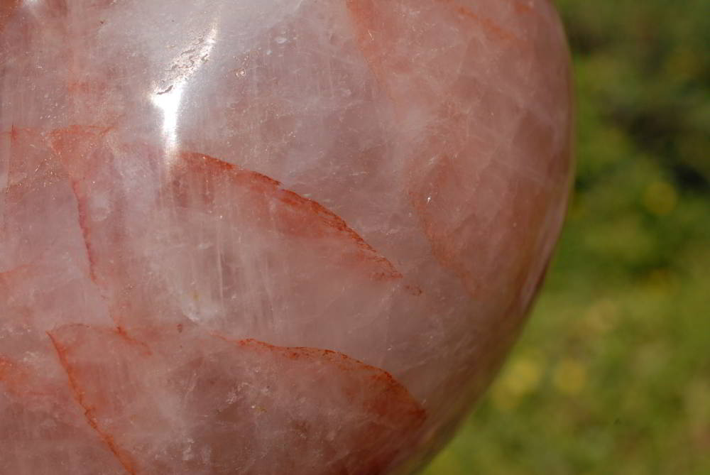 Polished Red Hematoid Quartz Skull x 1 From Madagascar - TopRock
