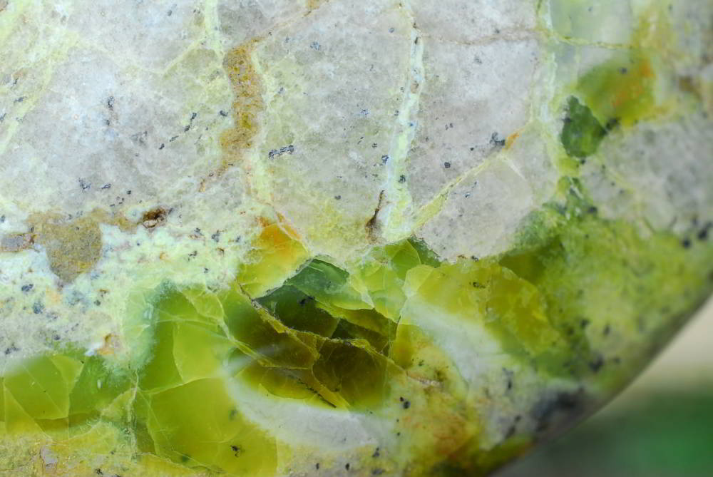 Polished Green Opal Standing Free Forms x 2 From Antsirabe, Madagascar - TopRock