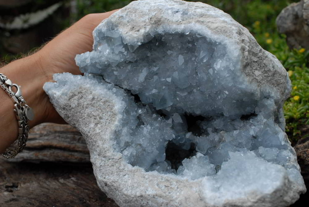 Natural Celestite Large Specimen x 1 From Sakoany, Madagascar - TopRock