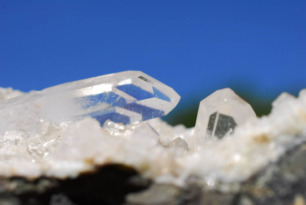 Natural Brandberg Quartz Clusters x 3 From Tafelkop, Brandberg - TopRock
